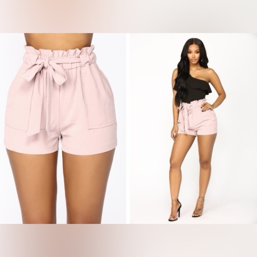 Fashion Nova High-Waisted Shorts
